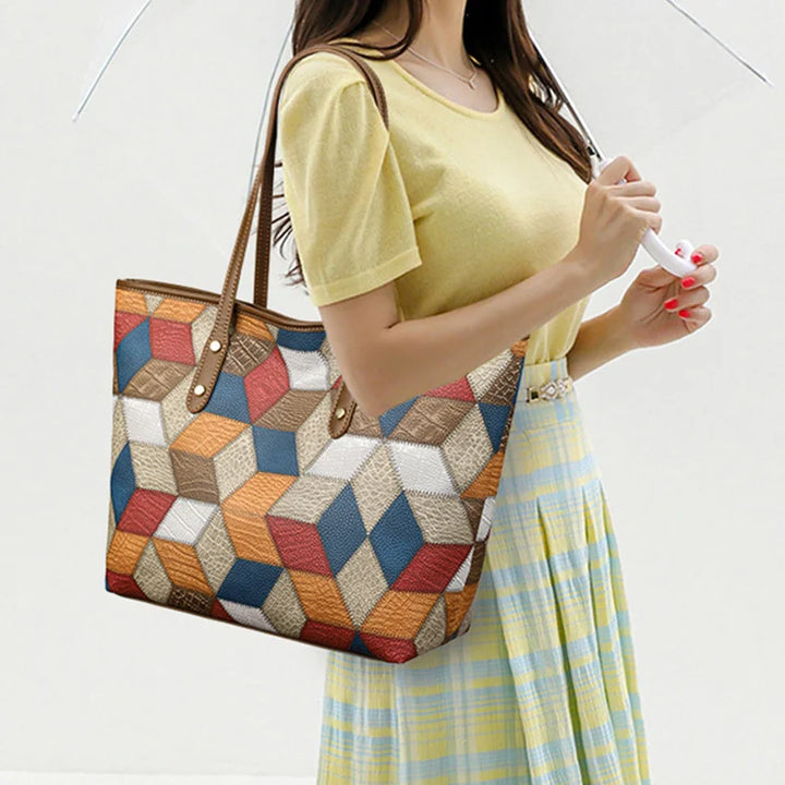 Tavira Textured Carryall Bag