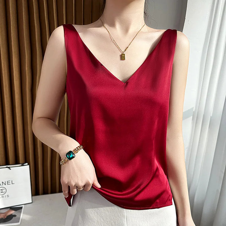 Elva Summer Satin Tank