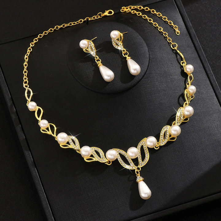 Marisse Pearl Jewelry Set