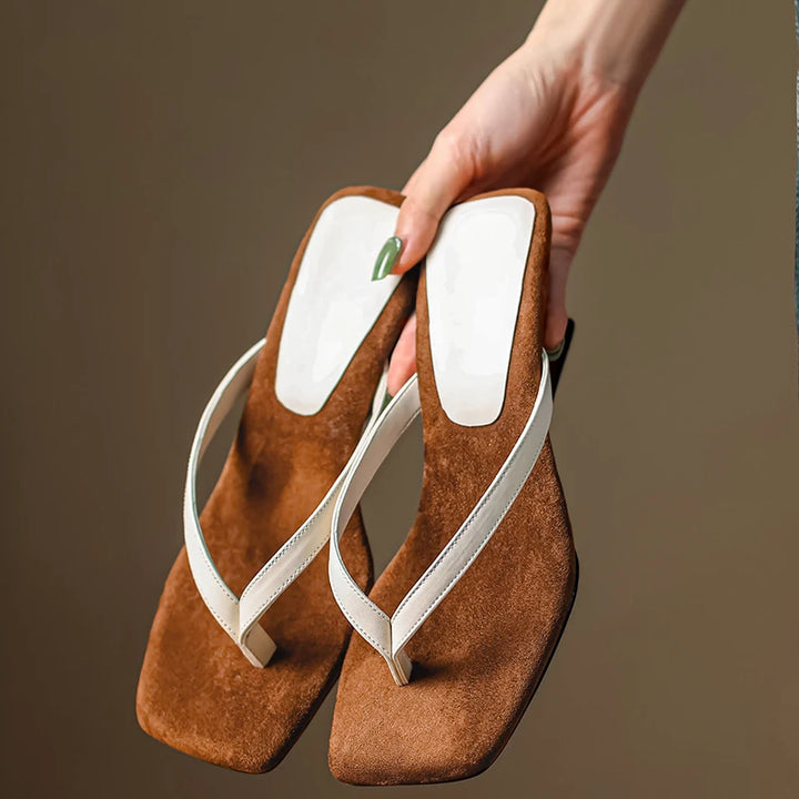 Mirelle Curve Platform Sandals