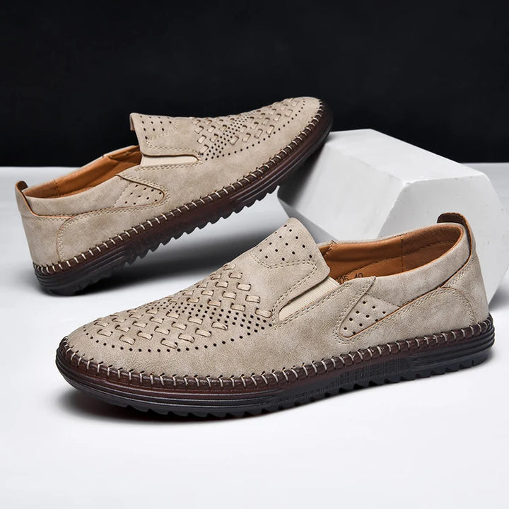 Levan Cowhide Slip-ons