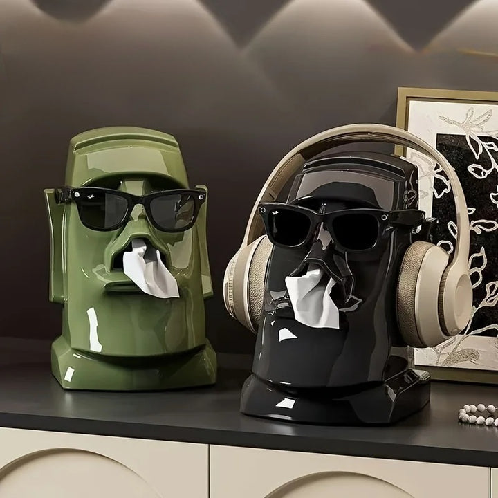 Tiko Moai Tissue Holder