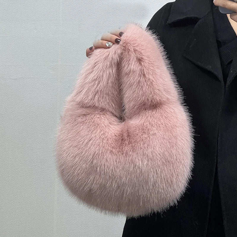 Selina Soft Fur Bag
