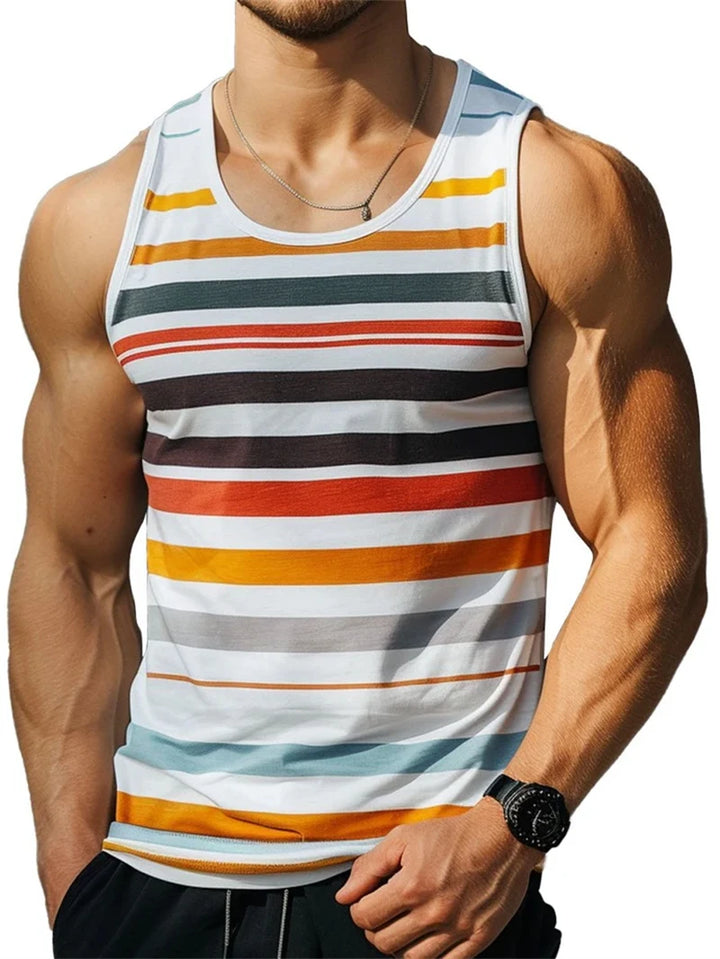 Maro Stripe Tank Top