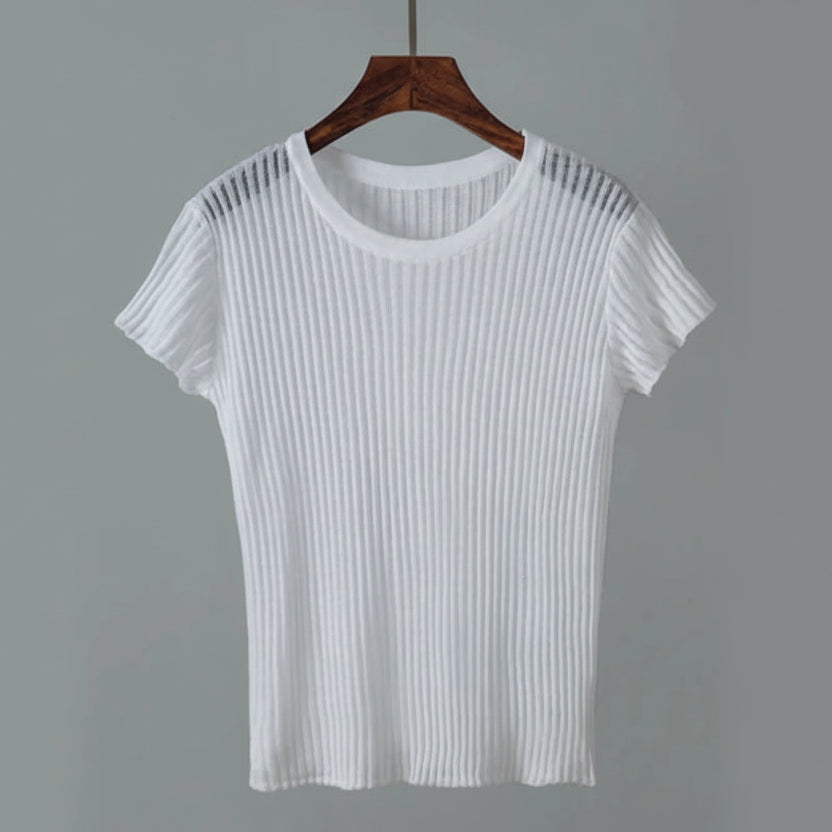 Alina Sheer Mesh Top