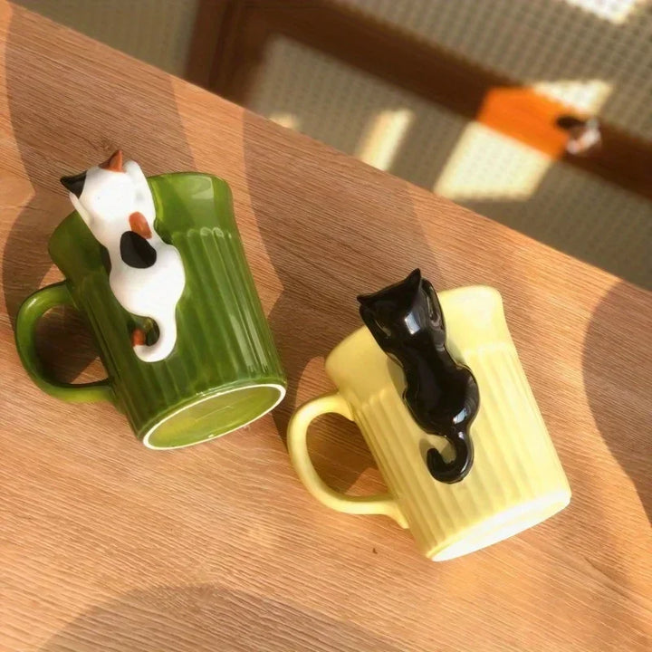 Shadow & Whiskers Hanging Mugs