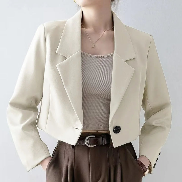 Elira Cropped Tailor Blazer