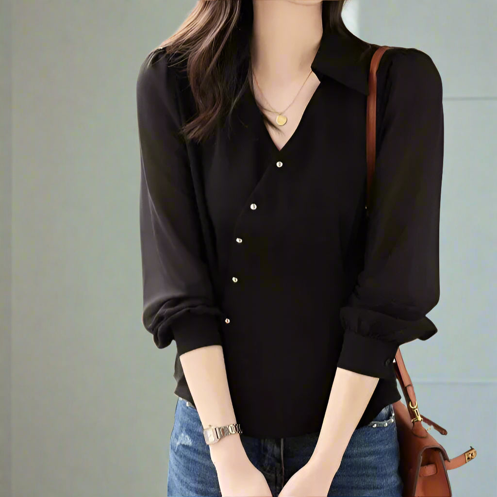 Lucine Italian Chiffon Top