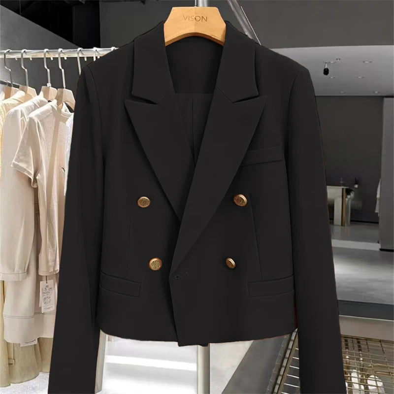 Renata Cropped Power Blazer