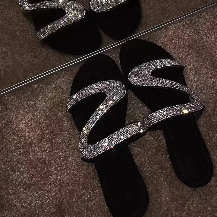 Casanova Sparkle Curve Sandals