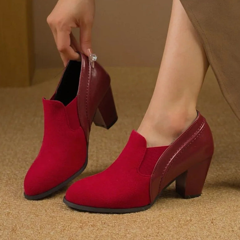 Raina Block-Heel Shoes