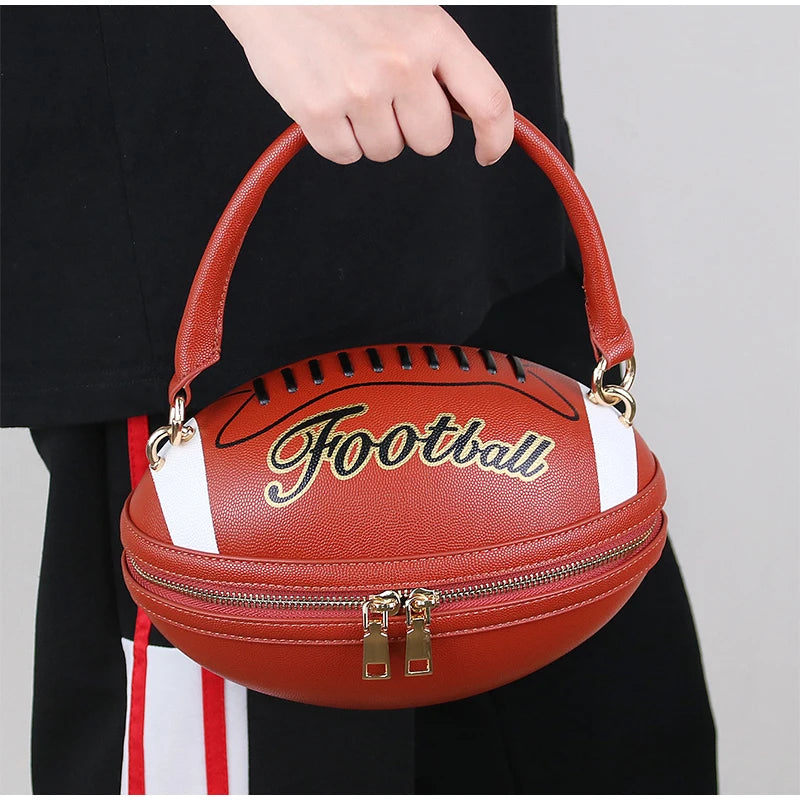 Maddie Football Handbag