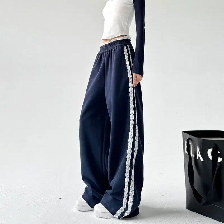 Nadia Relaxed Lace Pants