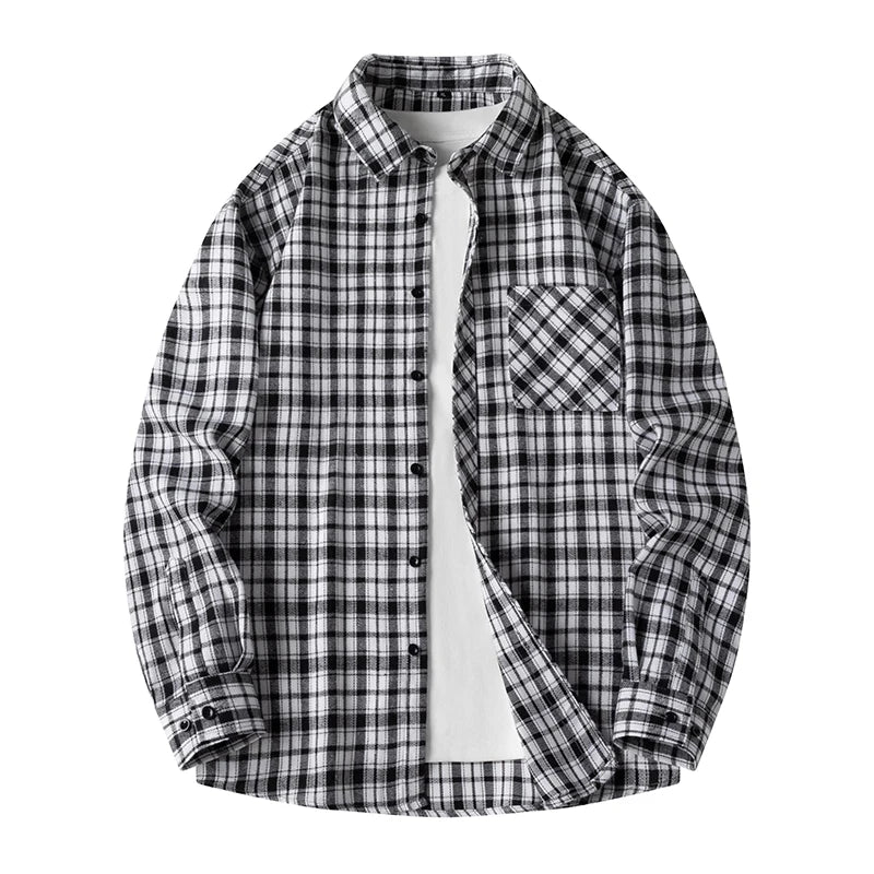 Caden Check Layer Shirt