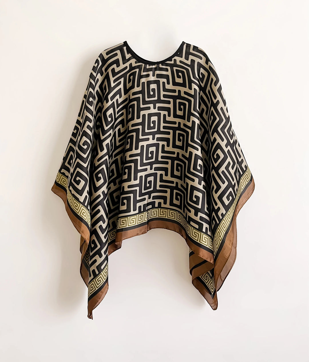 Verina Silk Poncho