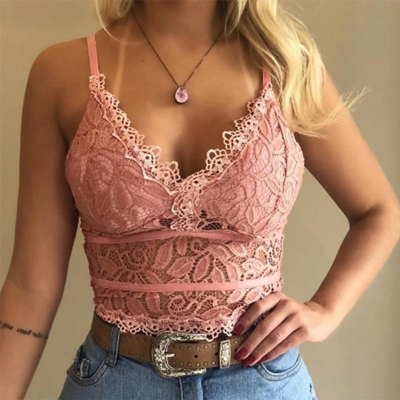 Elara Lace Bralette Top