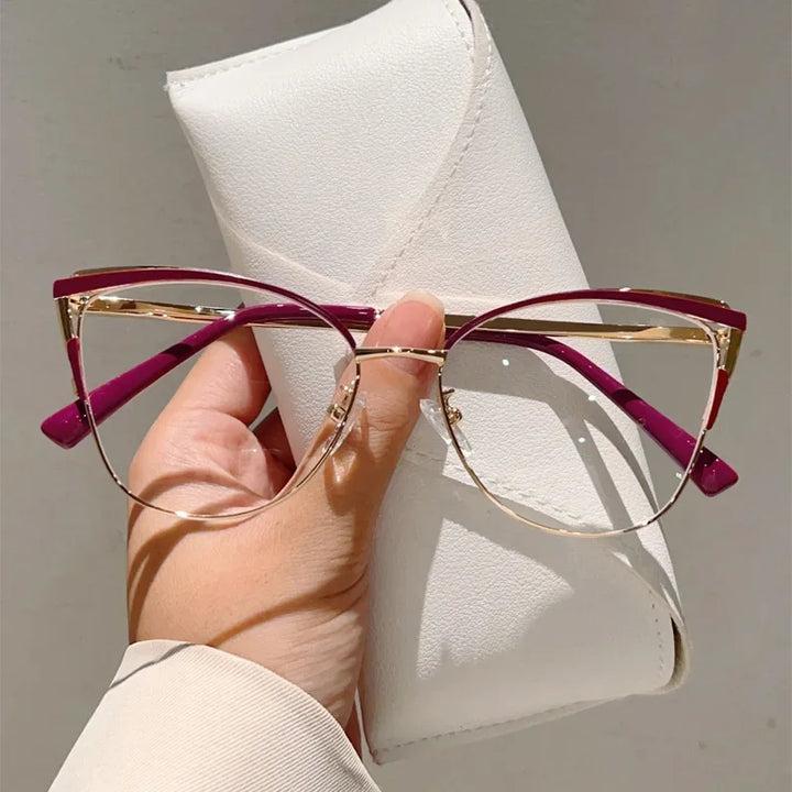 Sylva Cat-Curve Glasses