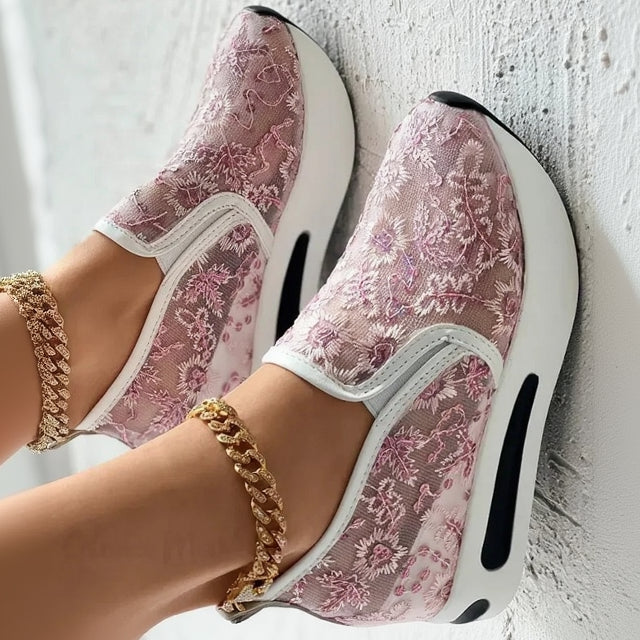 Sophia Floral Sneakers