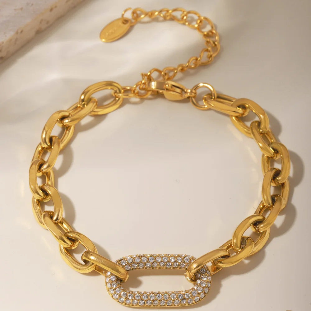 Tavine Diamond Link Bracelet