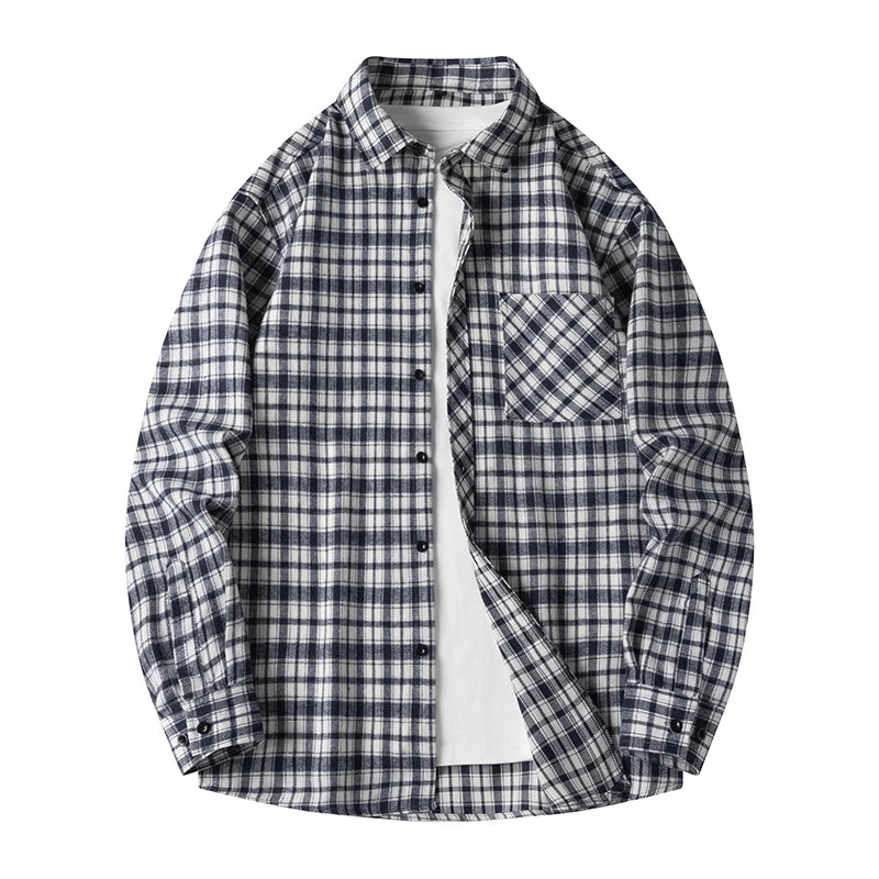 Caden Check Layer Shirt