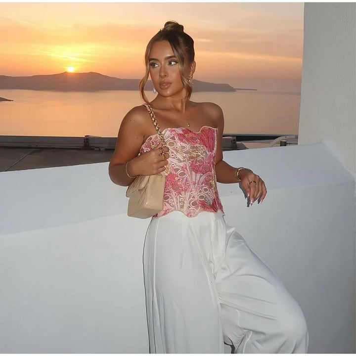 Valentina Lace Corset Top