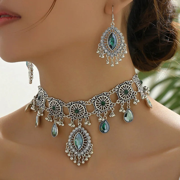 Elenora Choker Necklace Set