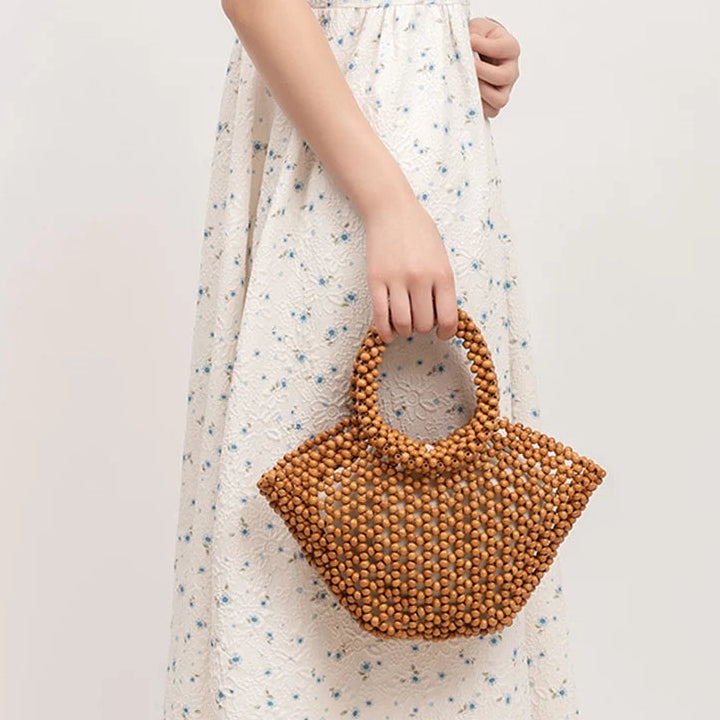 Willa Bead Weave Handbag