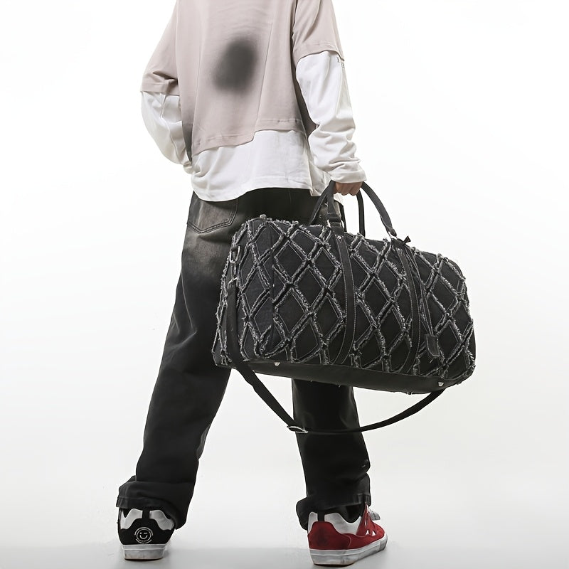 Duvair Denim Duffel