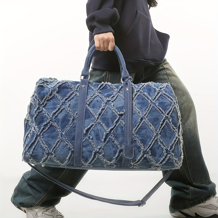 Duvair Denim Duffel