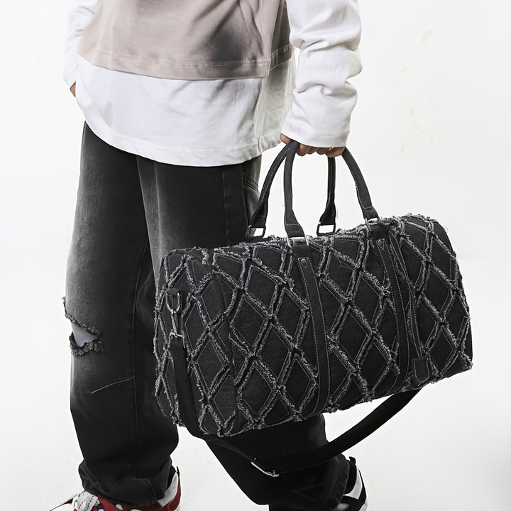 Duvair Denim Duffel