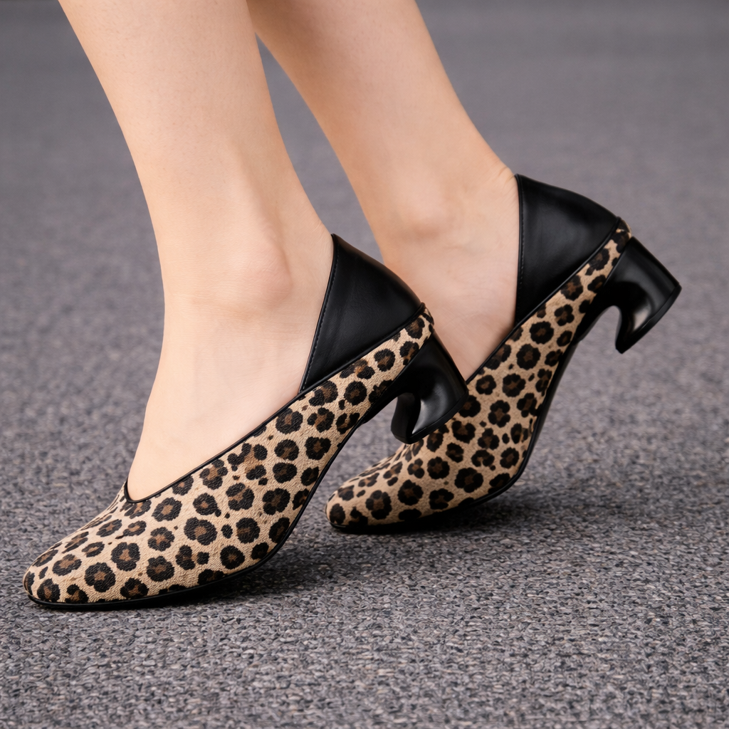 Amelina Sol Fluted Slip-Ons