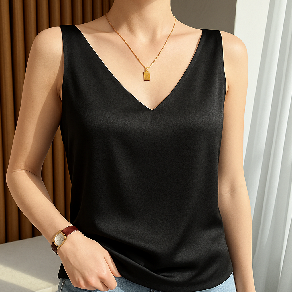 Elva Summer Satin Tank