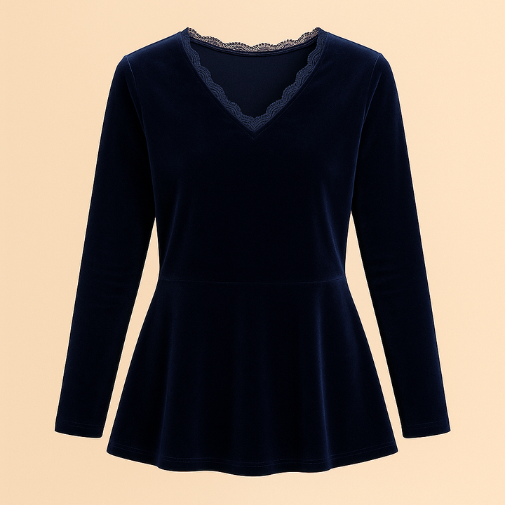 Elowen Velvet Blouse