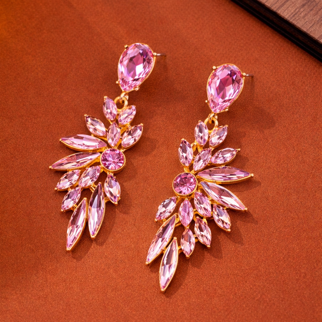 Valerisse Crystal Drop Earrings
