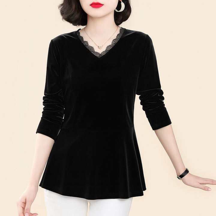Elowen Velvet Blouse