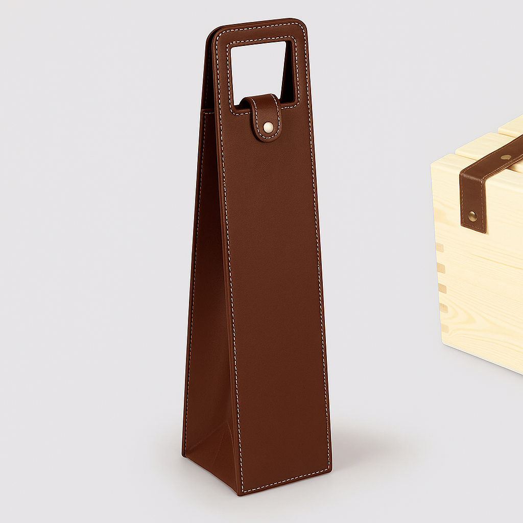 Levanto Leather Bottle Carrier