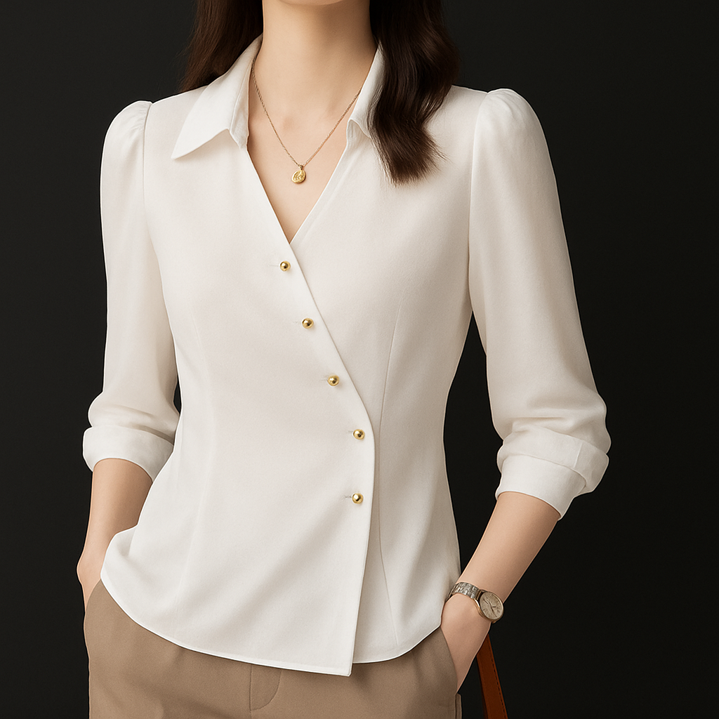Lucine Italian Chiffon Top