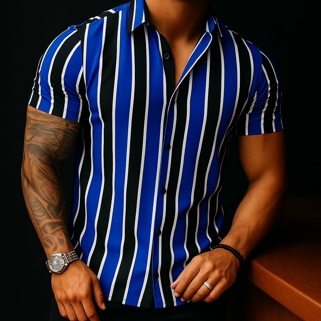 Luven Striped Linen Shirt