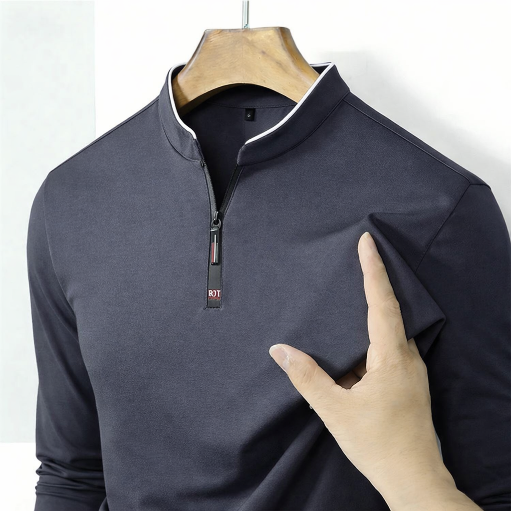 James Half-Zip Polo Shirt
