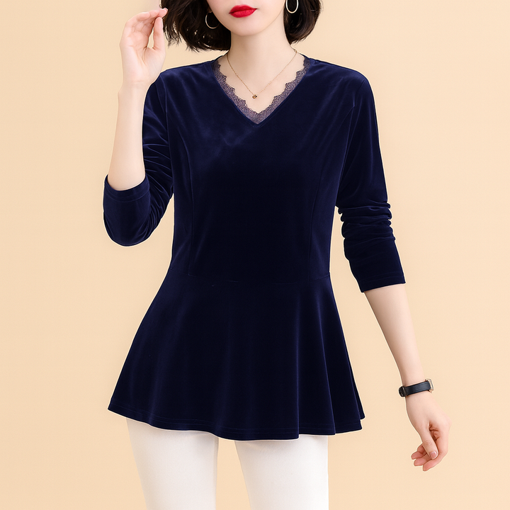 Elowen Velvet Blouse
