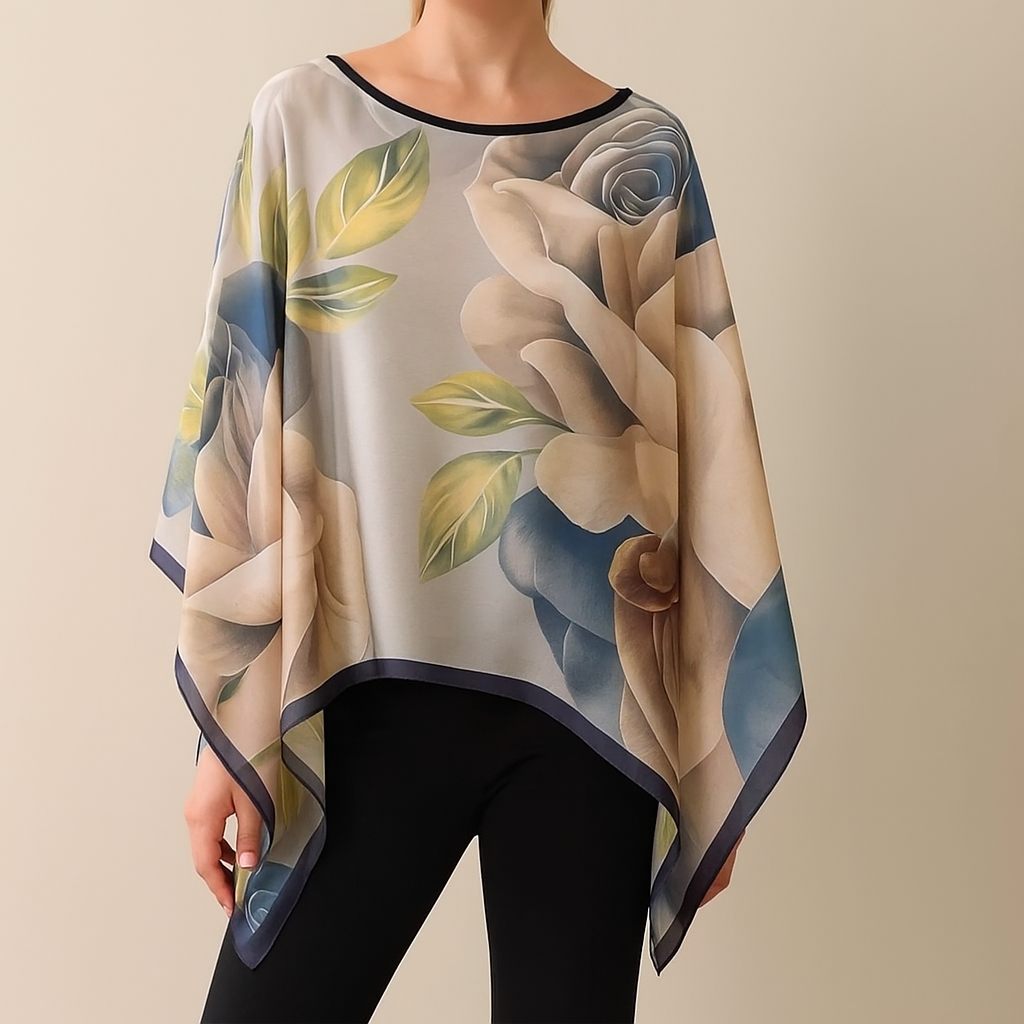 Colette Chiffon Poncho