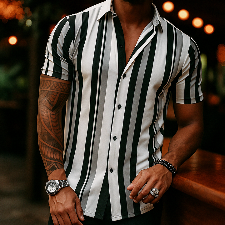 Luven Striped Linen Shirt