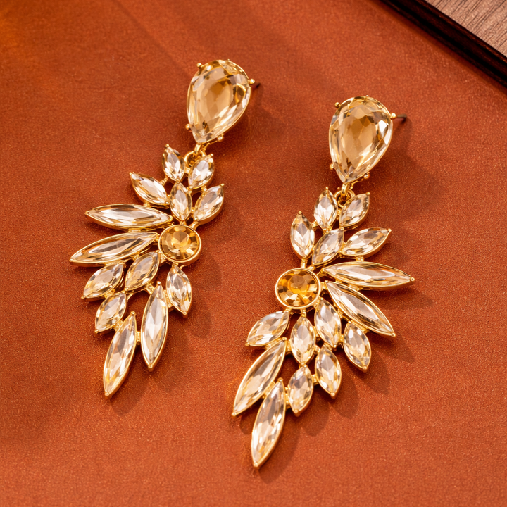 Valerisse Crystal Drop Earrings