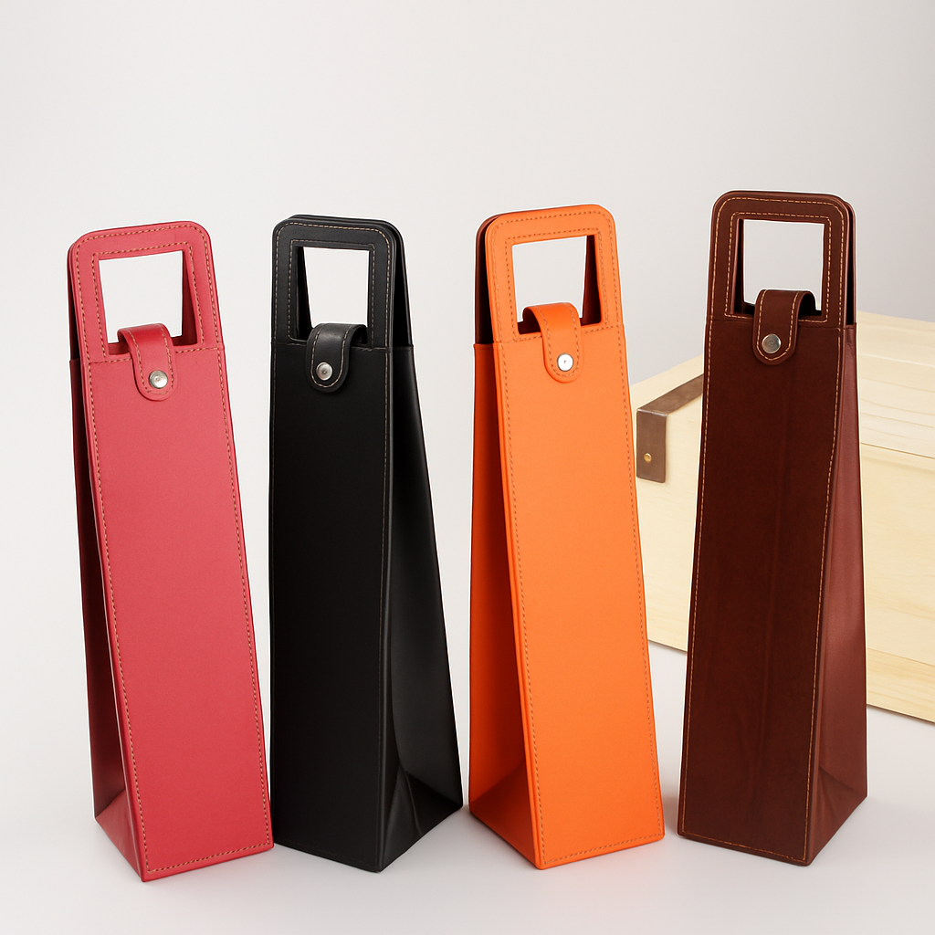 Levanto Leather Bottle Carrier
