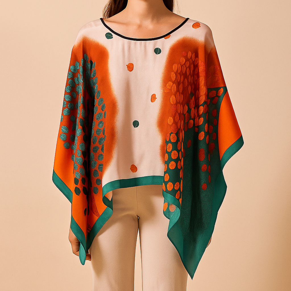 Colette Chiffon Poncho