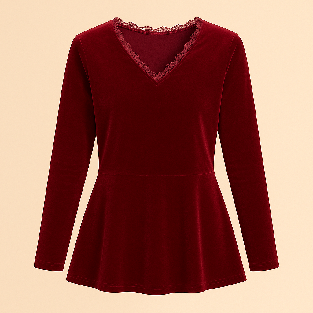 Elowen Velvet Blouse