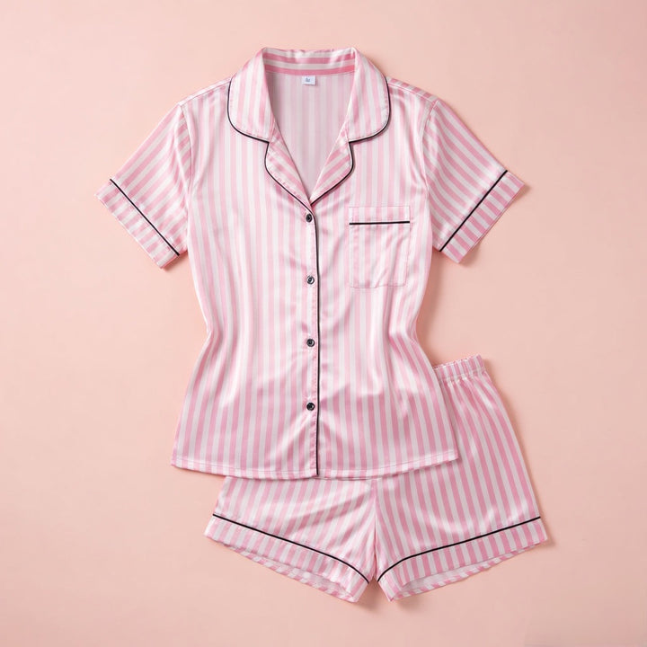 Juliette Satin Short Set