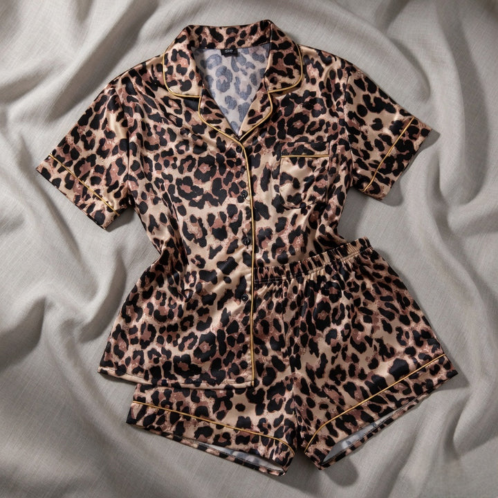 Juliette Satin Short Set