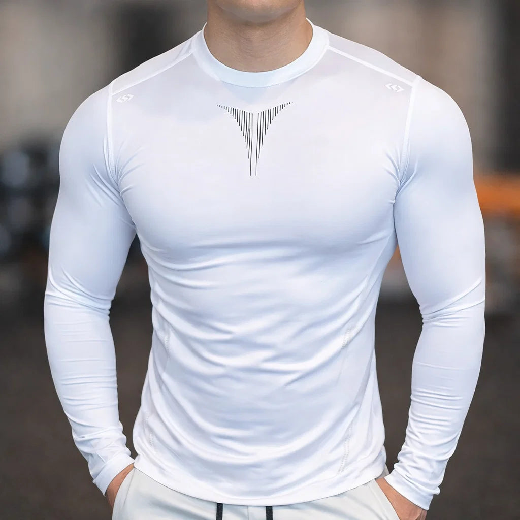 Roman Compression Long Sleeve T Shirt